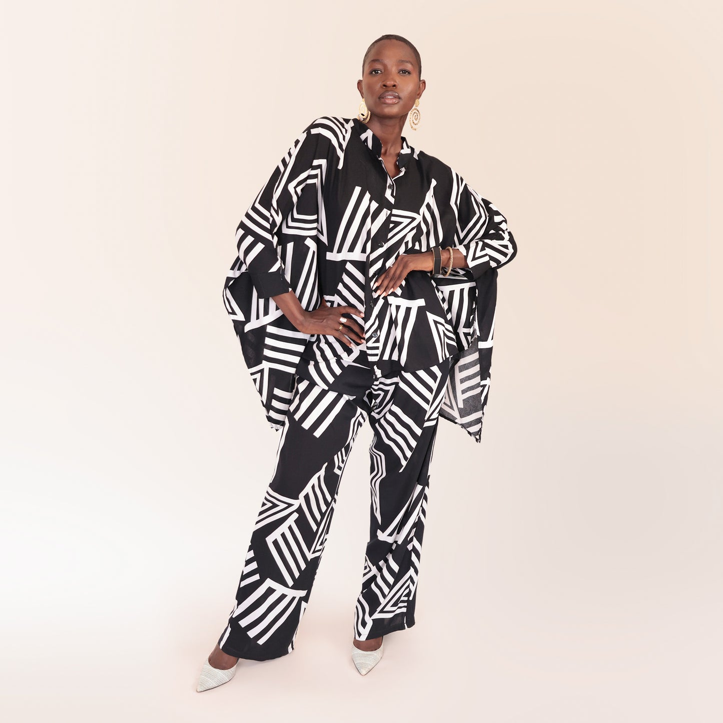 Graphic Noir Cotton Set